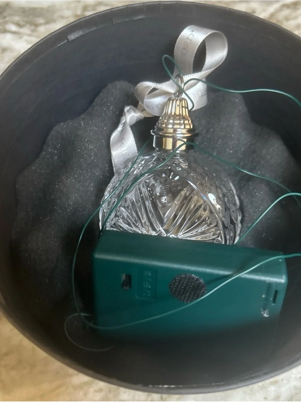 WATERFORD CRYSTAL ORNAMENT 2009 SPECIAL EDITION JOY & LIGHT UP NEW BOX